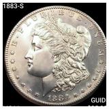 1883-S Morgan Silver Dollar GEM BU