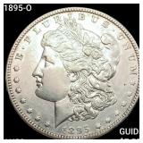 1895-O Morgan Silver Dollar CHOICE AU