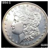 1894-S Morgan Silver Dollar CHOICE BU