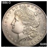 1886-O Morgan Silver Dollar CHOICE BU+