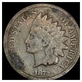 1872 Indian Head Cent NICELY CIRCULATED