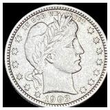 1903 Silver Barber Quarter NEARLY UNCIRCULATED