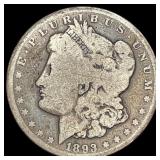 1893-CC Silver Morgan Dollar NICELY CIRCULATED