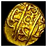1638-1812 India Mysore .012 Gold Fanam UNCIRCULATE