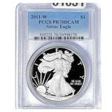 2011-W Silver Eagle PCGS PR70 DCAM