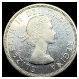 1964 Canada Silver Dollar Charlottetown UNCIRCULAT