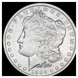 1886 Silver Morgan Dollar CLOSELY UNCIRCULATED