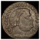 Roman Empire Licinius I 284-305 Bi Nummus UNCIRCU