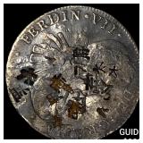 Colonial Spain Silver 8 Reales Chopmarks NEARLY U