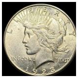 1923 Silver Peace Dollar UNCIRCULATED
