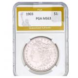 1903 Morgan Silver Dollar PGA MS63