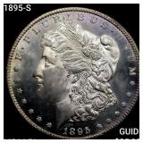 1895-S Morgan Silver Dollar CHOICE BU PL