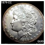 1879-CC Morgan Silver Dollar CHOICE AU