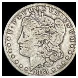 1881-CC Silver Morgan Dollar LIGHTLY CIRCULATED