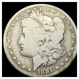 1881-CC Silver Morgan Dollar NICELY CIRCULATED
