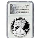 2010-W Silver Eagle NGC PF70 Ultra Cameo