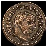 Roman Empire Licinius I 284-305 Bi Nummus UNCIRCU