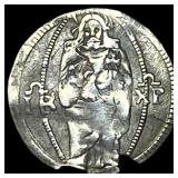 Ragusa 1350-1450 Silver Dinero NEARLY UNCIRCULATE