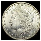 1902-O Silver Morgan Dollar UNCIRCULATED