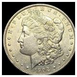 1902 Morgan Silver Dollar CLOSELY UNCIRCULATED