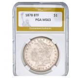 1900-O/CC Morgan Silver Dollar PGA AU58