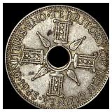 1945 New Guinea Silver 1 Shilling  UNCIRCULATED