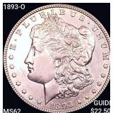 1893-O Morgan Silver Dollar UNCIRCULATED