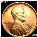 1914-D Wheat Cent UNCIRCULATED
