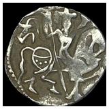 India Rajput 700-1000  Silver Jital NEARLY UNCIRC