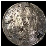 Colonial Spain Silver 8 Reales Chopmarks NEARLY U