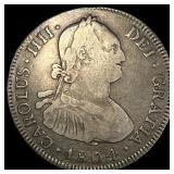 1804 Bolivia Silver 4 Reales  NEARLY UNCIRCULATED