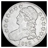 1832 Capped Bust Half Dollar CLOSELY UNCIRCULATED