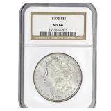 1879-S Morgan Silver Dollar NGC MS66