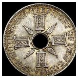 1945 New Guinea Silver Shilling UNCIRCULATED