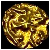 1638-1812 India Mysore .012 Gold Fanam UNCIRCULATE