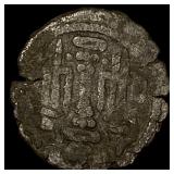 Partihara Empire 750-980 AD Silver Dracham NEARLY