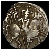 700-1000 AD India Rajput Silver Jital NEARLY UNCIR