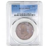 1979 Kennedy Half Dollar PCGS MS66