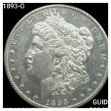 1893-O Morgan Silver Dollar CHOICE BU DMPL