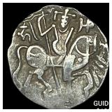 India Rajput 700-1000  Silver Jital NEARLY UNCIRC