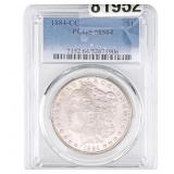 1884-CC Morgan Silver Dollar PCGS MS64
