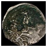 India Rajput 700-1000  Silver Jital NEARLY UNCIRC
