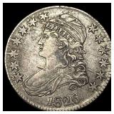 1826 Capped Bust Half Dollar NEARLY UNCIRCULATED