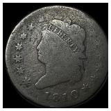 1810 Classic Head Large Cent NICELY CIRCULATED