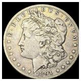 1891-CC Silver Morgan Dollar LIGHTLY CIRCULATED