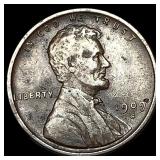 1909-S Lincoln Wheat Cent NEARLY UNCIRCULATED