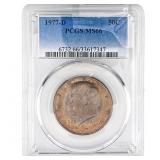 1977-D Kennedy Half Dollar PCGS MS66