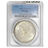 1921 Morgan Silver Dollar PCGS MS64
