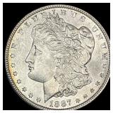 1887 Morgan Silver Dollar UNCIRCULATED
