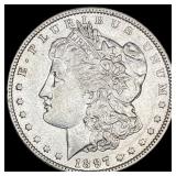 1897 Silver Morgan Dollar CLOSELY UNCIRCULATED
